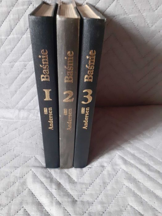 Trzy Tomy   Szyte   Baśnie Andersen Jak Nowe 1977r