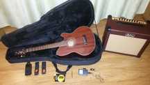 Gitara Elektro-Akustyczna Ibanez z piecykiem Kustom Sienna 30 Pro.