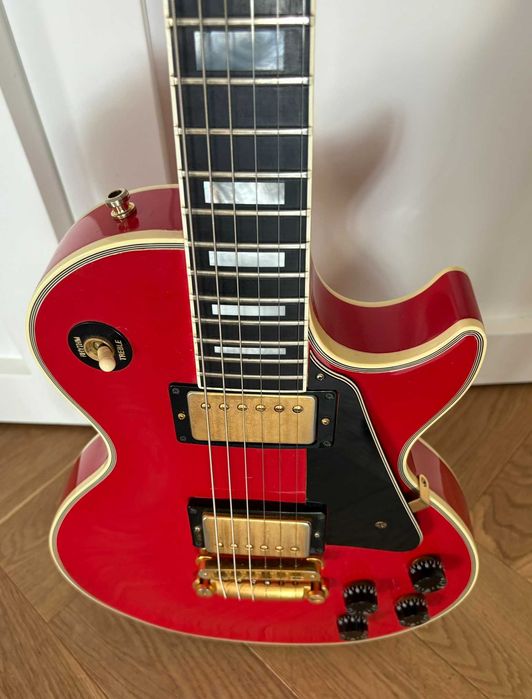 Gibson Les Paul Custom 1985 Ferrari Red - kolekcjonerski vintage