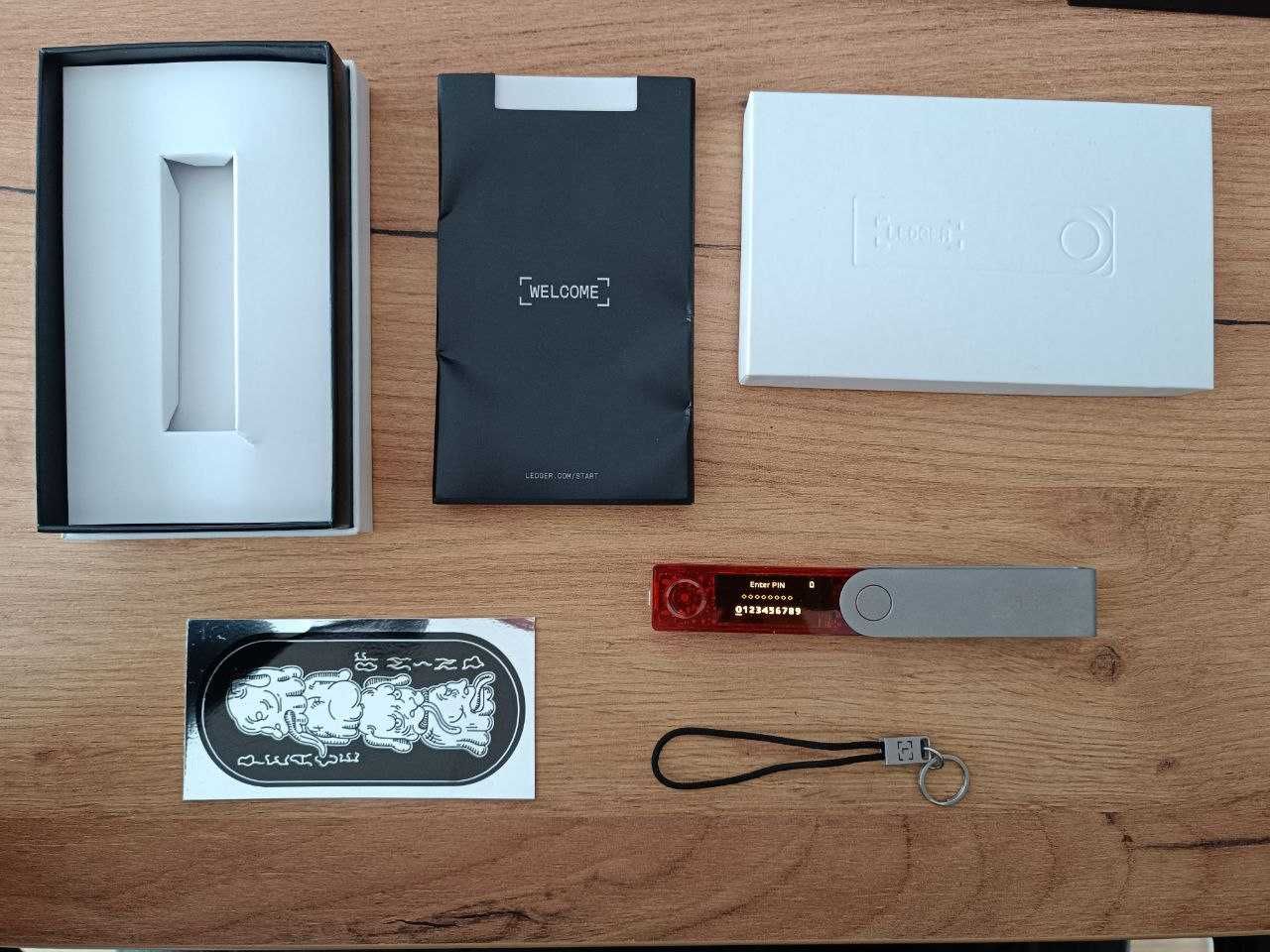 Ledger Nano X Portfel kryptowalut bluetooth Ledger BTC ETH SOL