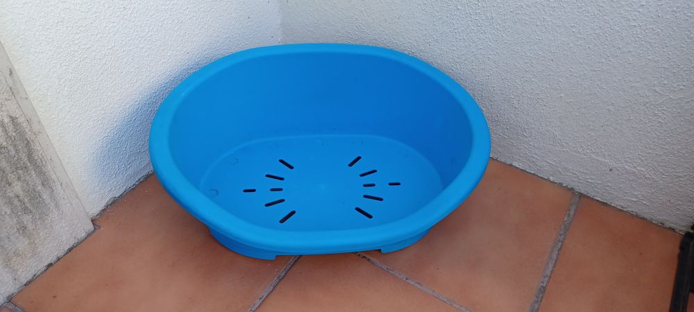 Cama cachorro em plástico