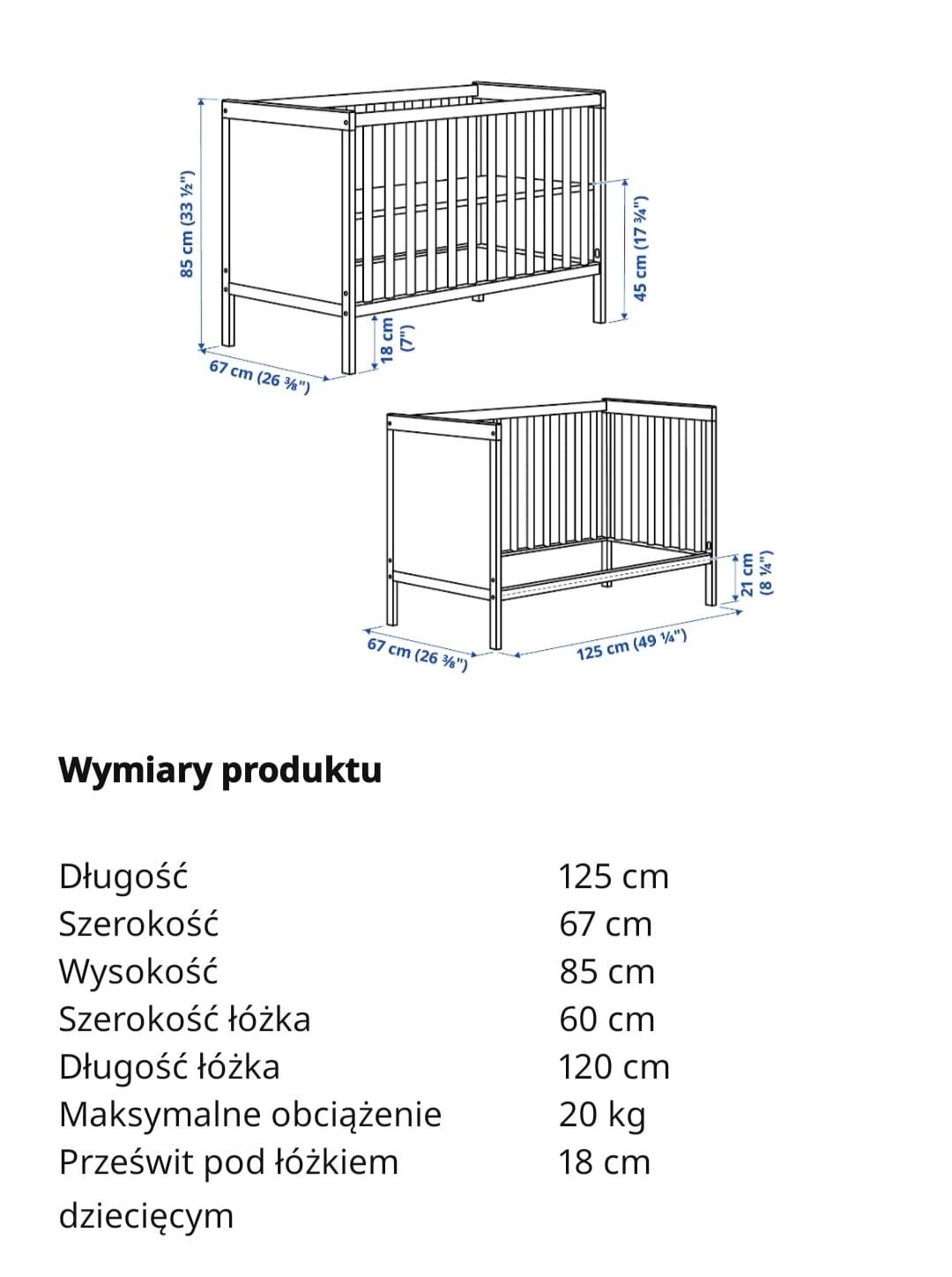 Łóżeczko Sundvik