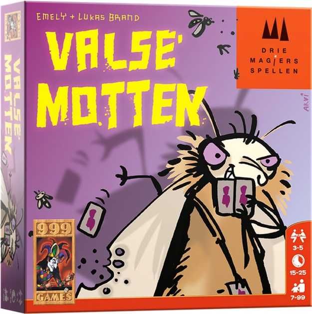 Gra planszowa 999 Games Valse Motten Kaartspel
