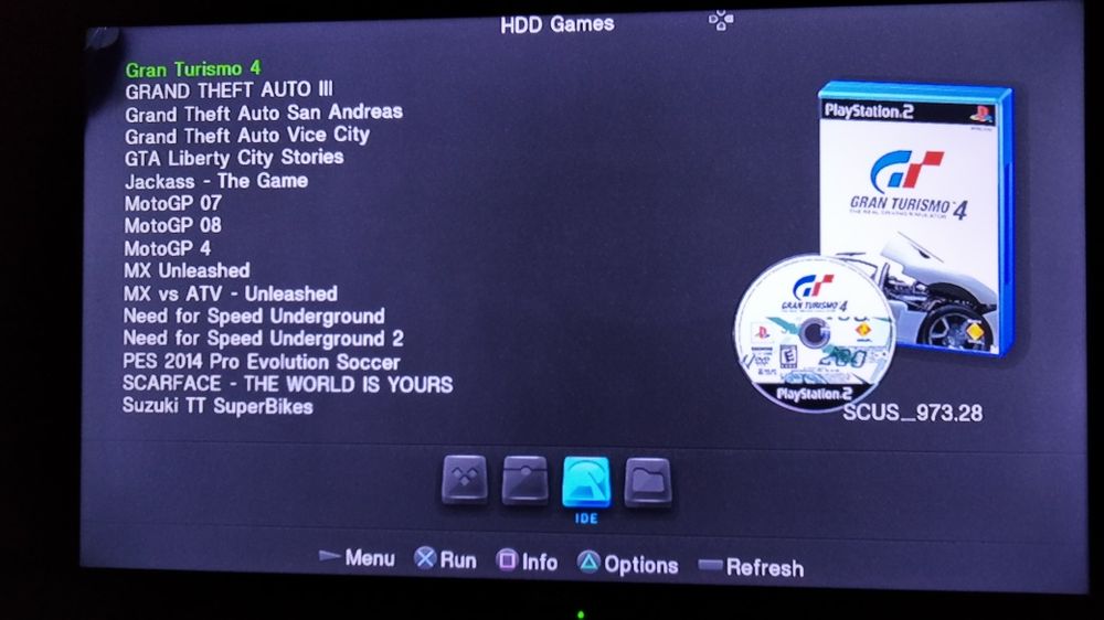 PlayStation 2 FAT (40 jogos) alterada