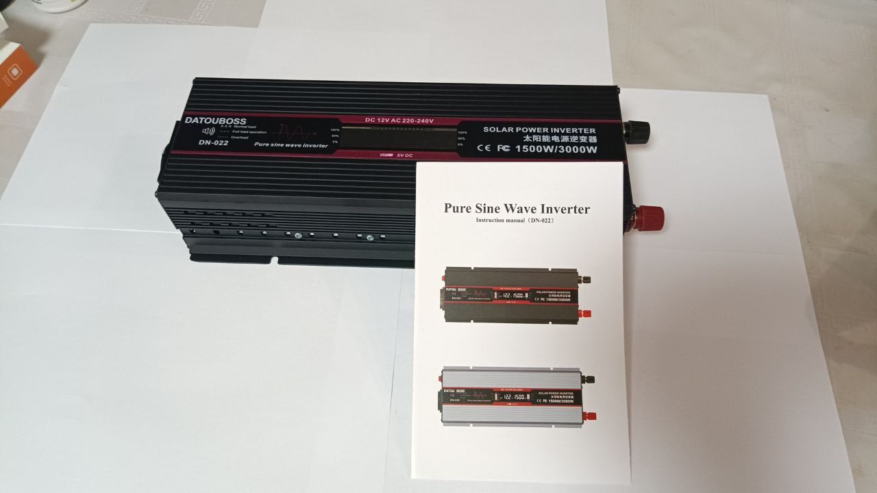 Інвертор DATOU BOSS 1500W, 3000W. Чистий синус.