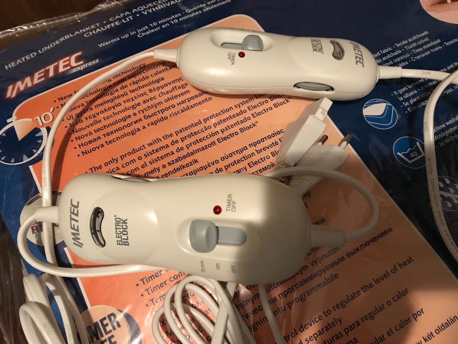 Cobertura de colchão Elétrico IMETEC (Cama de casal)