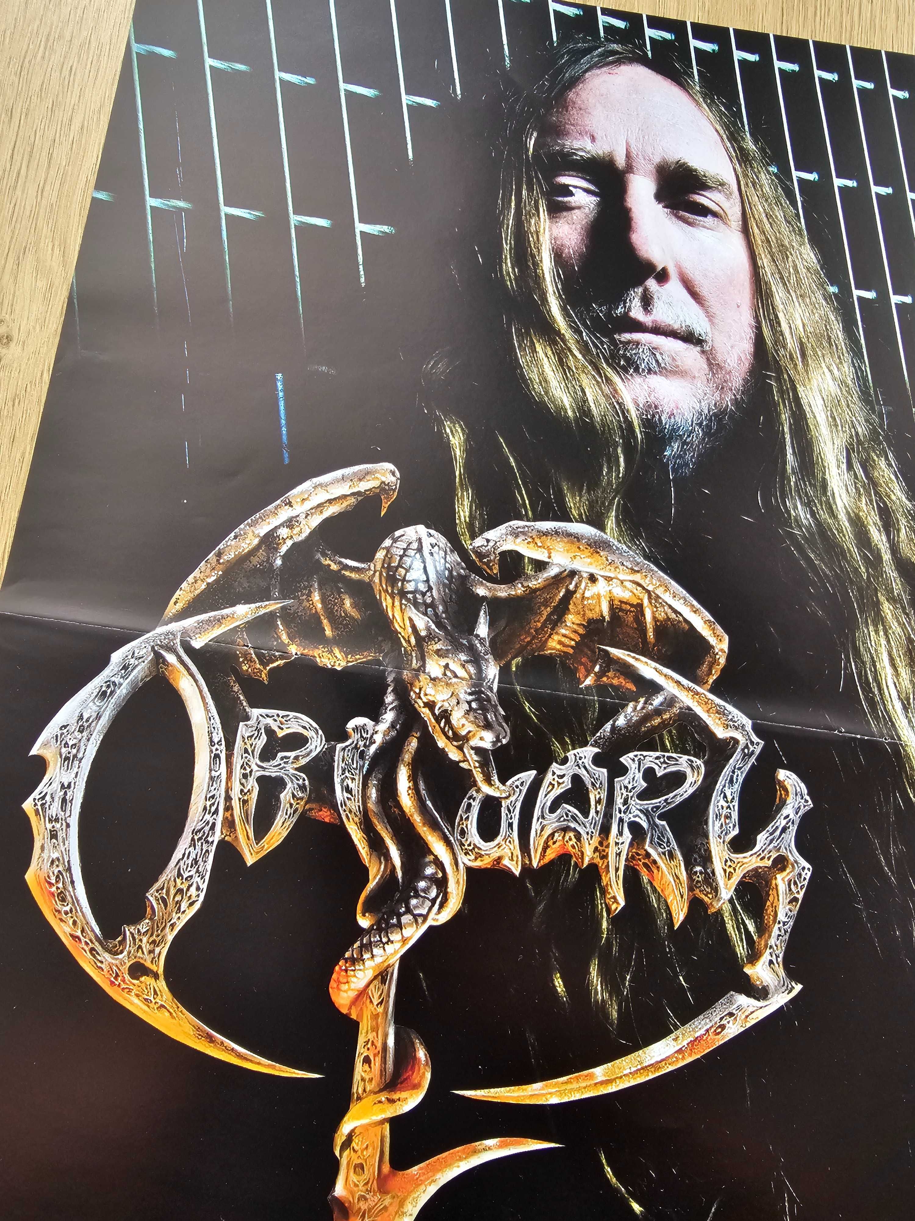 Obituary - Duży plakat XL z 2017 r. - Format A2 (ok. 55 x 40 cm) NOWY!
