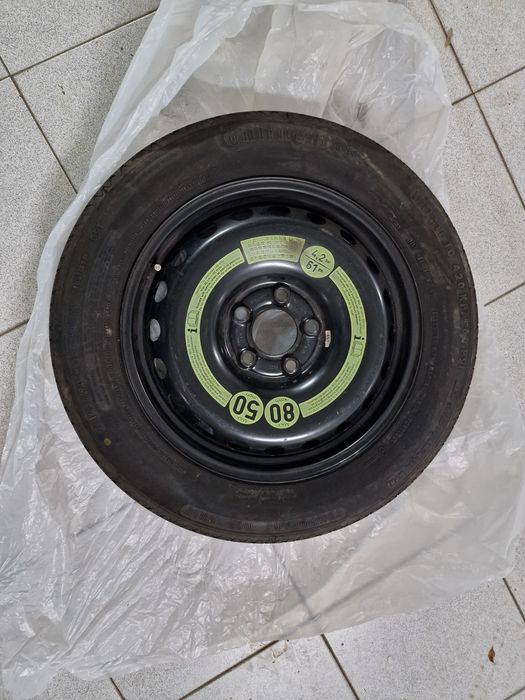 Roda (Jante e pneu) sobressalente Mercedes classe c W204 original e no
