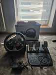 Kierownica g29 driving force logitech kable zasilające+gra F1 22 Ps4/5