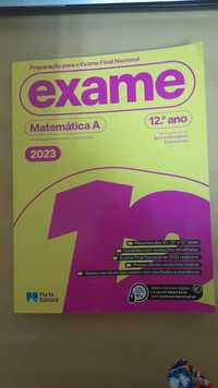Livro preparação exame Matemática A 12ºano, Porto Editora 2023