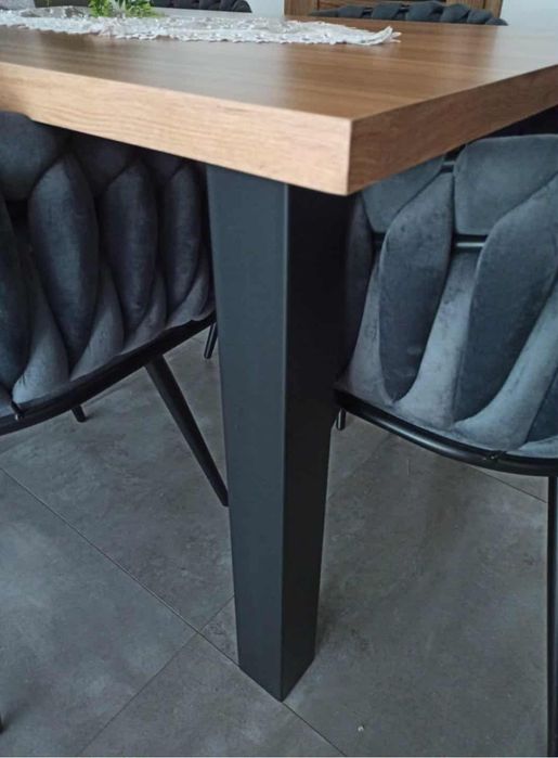 Stółł loft loftowy kolor Dąb Catania 190/86 wys 76