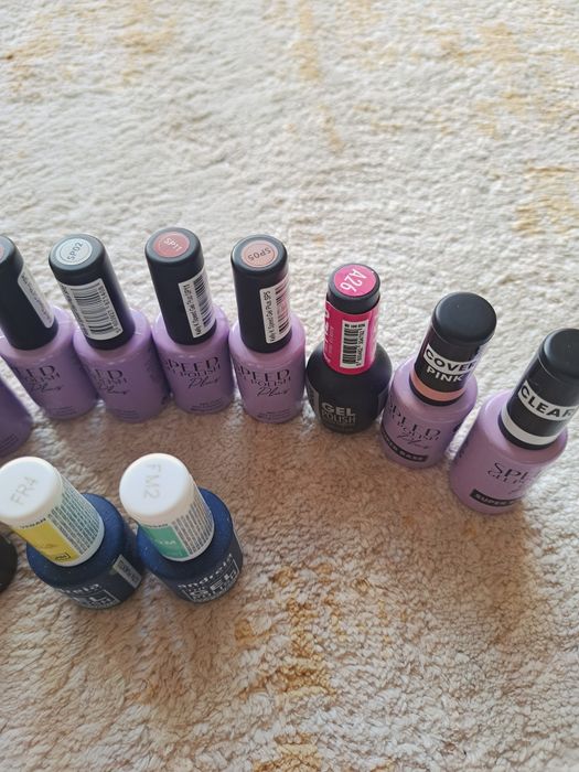 Conjunto 12 verniz gel + 2 bases