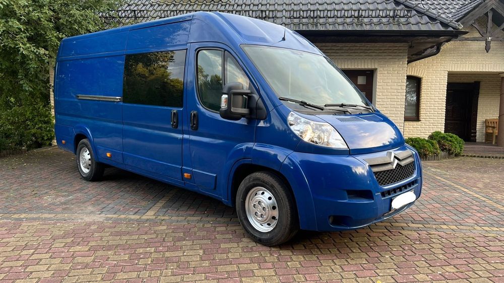 Citroën jumper doka 6 osobowy polski salon  jumper doka brygadówka polski salon klima 6 osobowy zadbany ducato