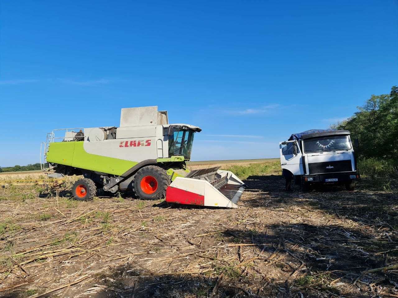 Комбайн Claas Lexion 580