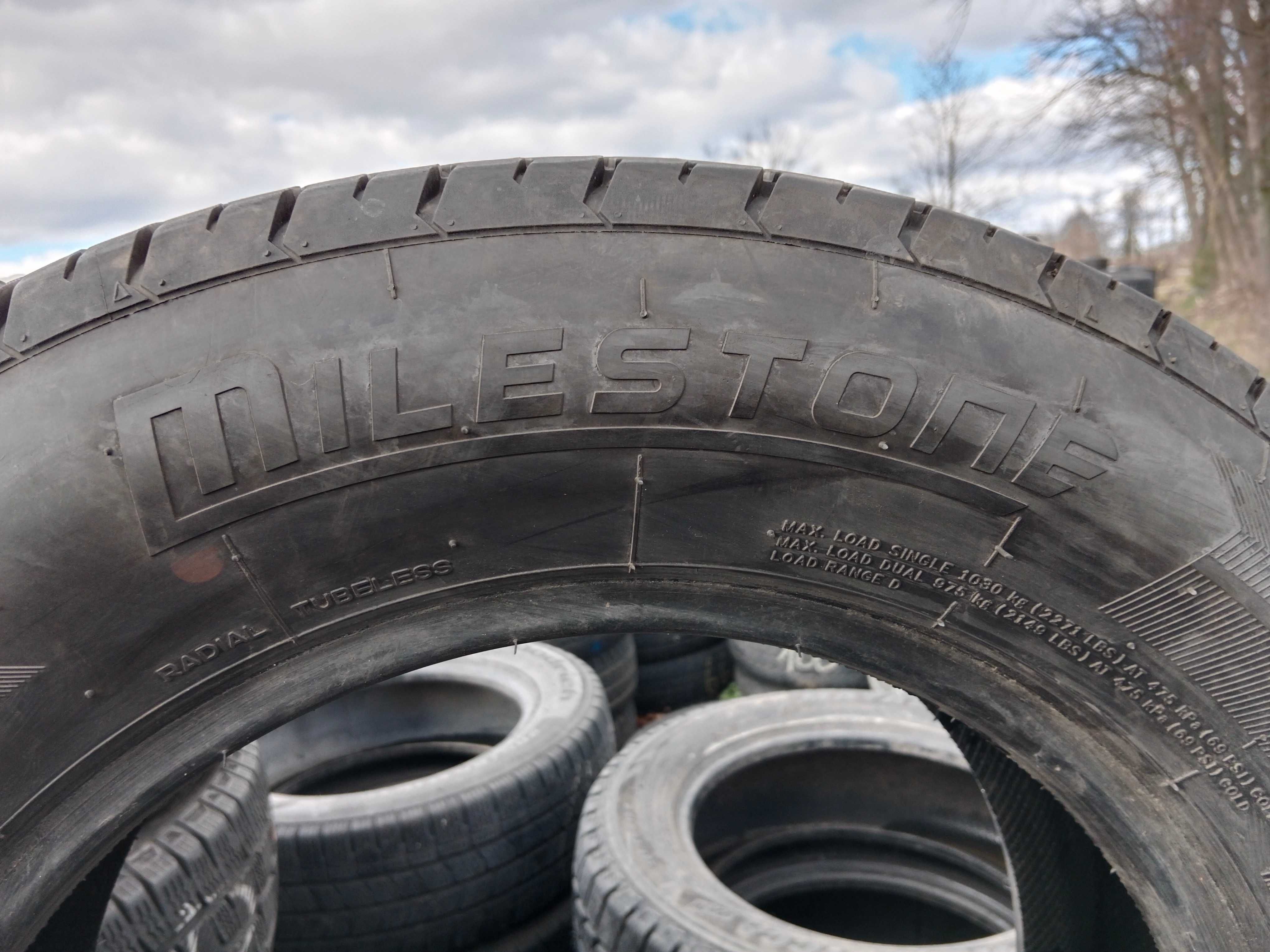 Opona używana letnia 215/65R16C Milestone Green Weight 1szt.