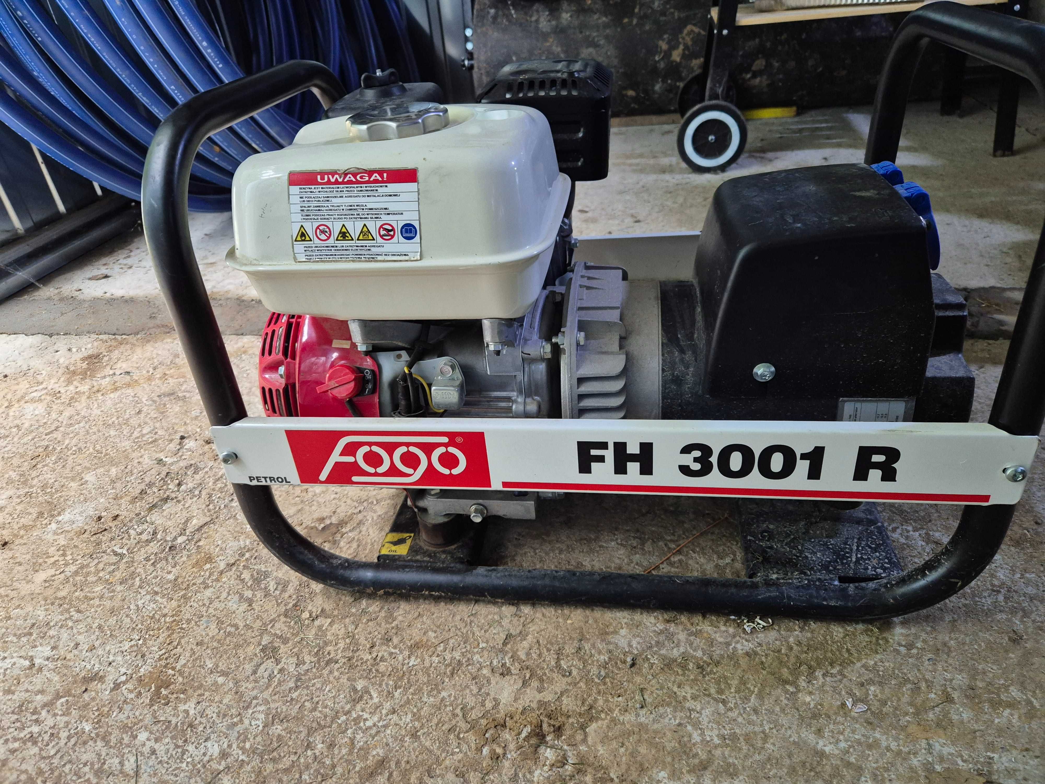 Agregat prądotwórczy Fogo FH 3001 R AVR IDEALNY STAN