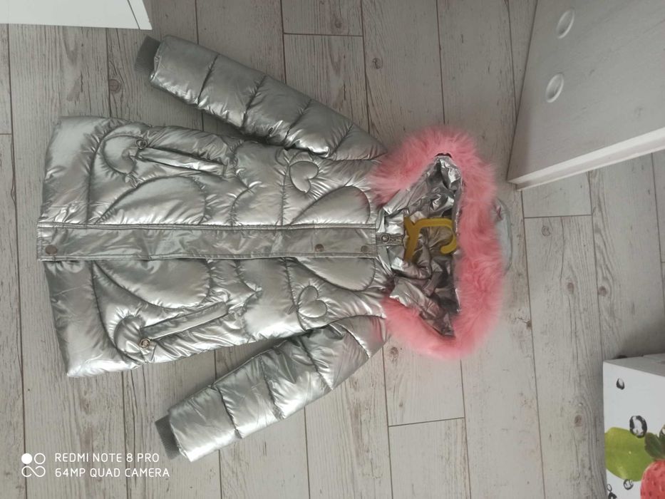 Kurtka zimowa dziewczęca