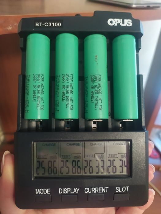 Високострумові аккумулятори 18650 Samsung  2023рsung 25r 20A
