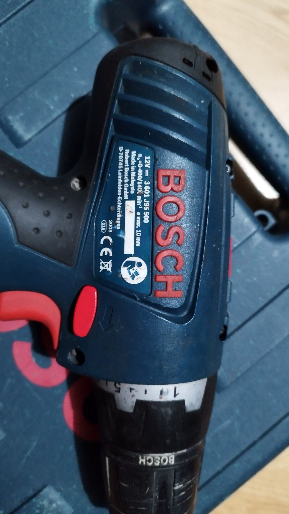 Wkrętarka akumulatorowa Bosch GSB 12v+2aku