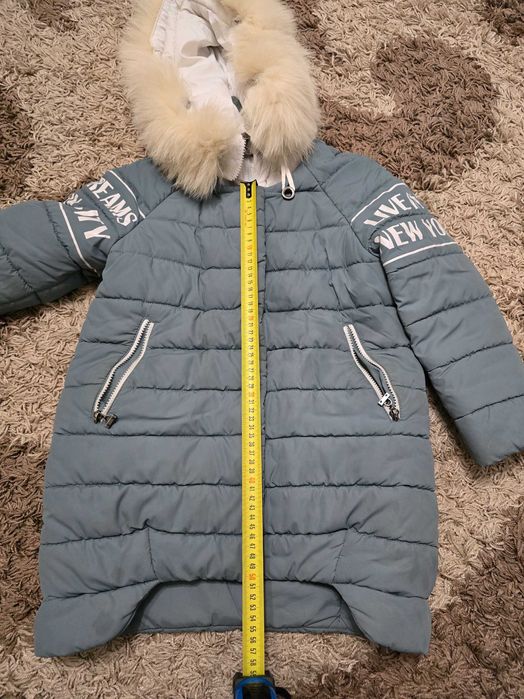 Пуховик для дівчинки 32 розмір