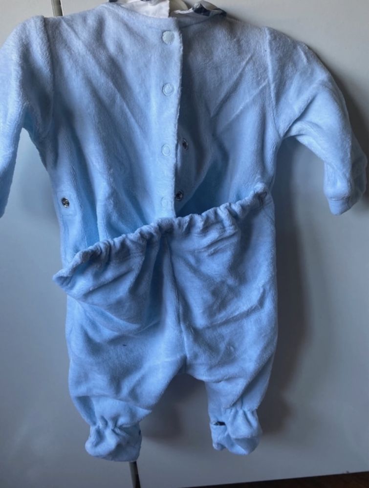 3 babygrows chicco 56 cm