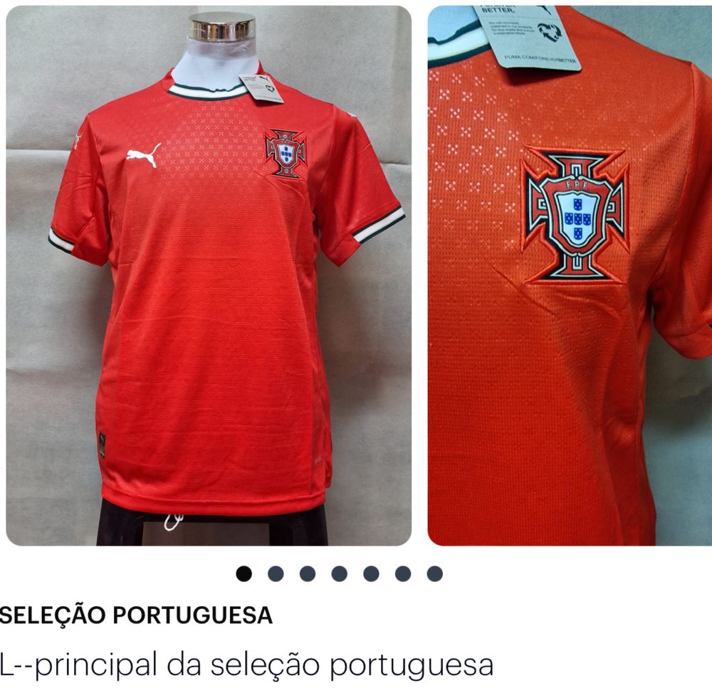 Camisola selecao Nova puma