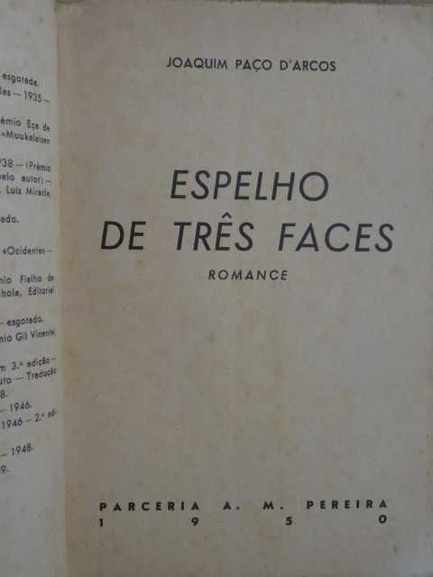Espelho de Três Faces de Joaquim Paço D' Arcos