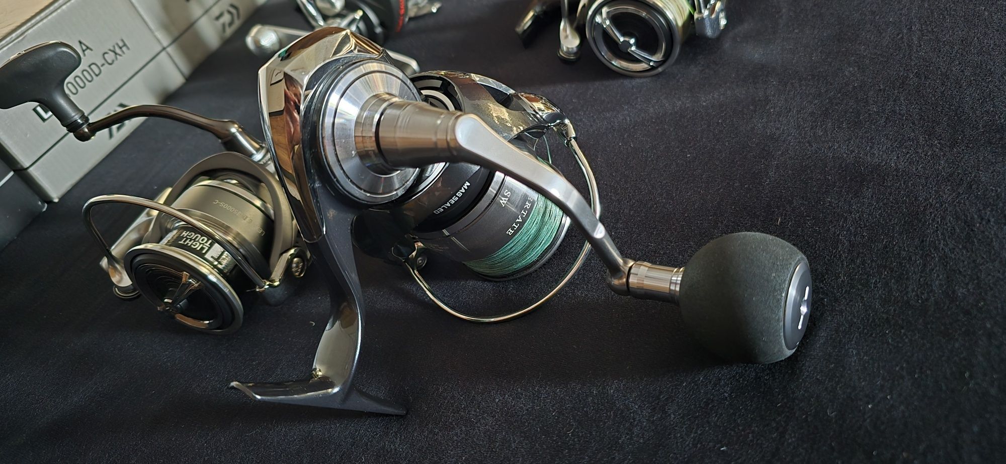 Daiwa Certate Sw 6000-p 2500s Lexa spro