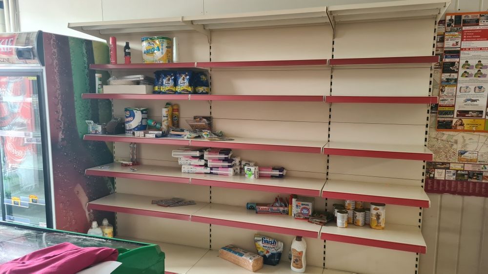 Regały sklepowe gondola regał chłodniczy lodówka krajalnica inne