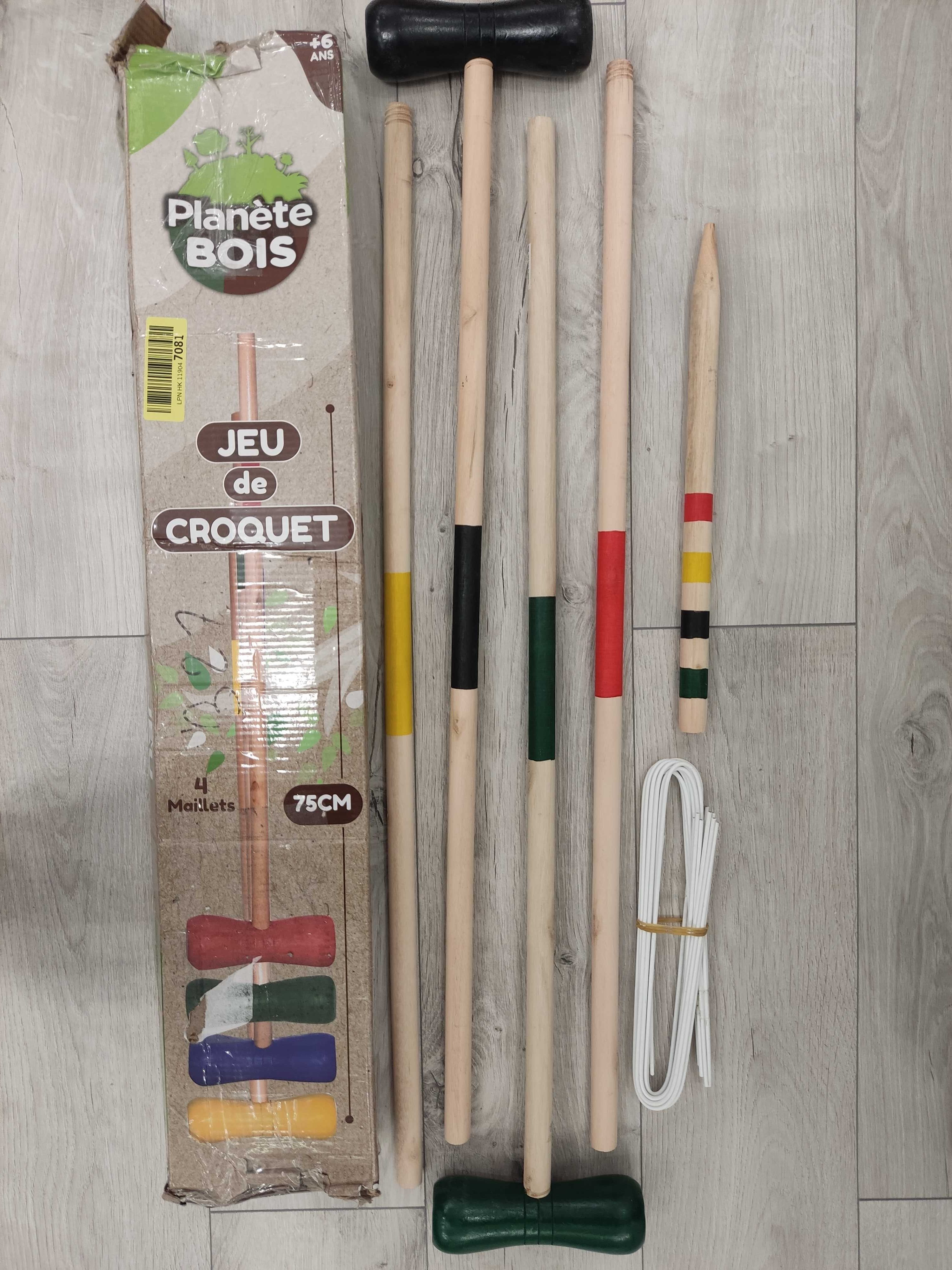 PLANÈTE BOIS Gra w Krokiet