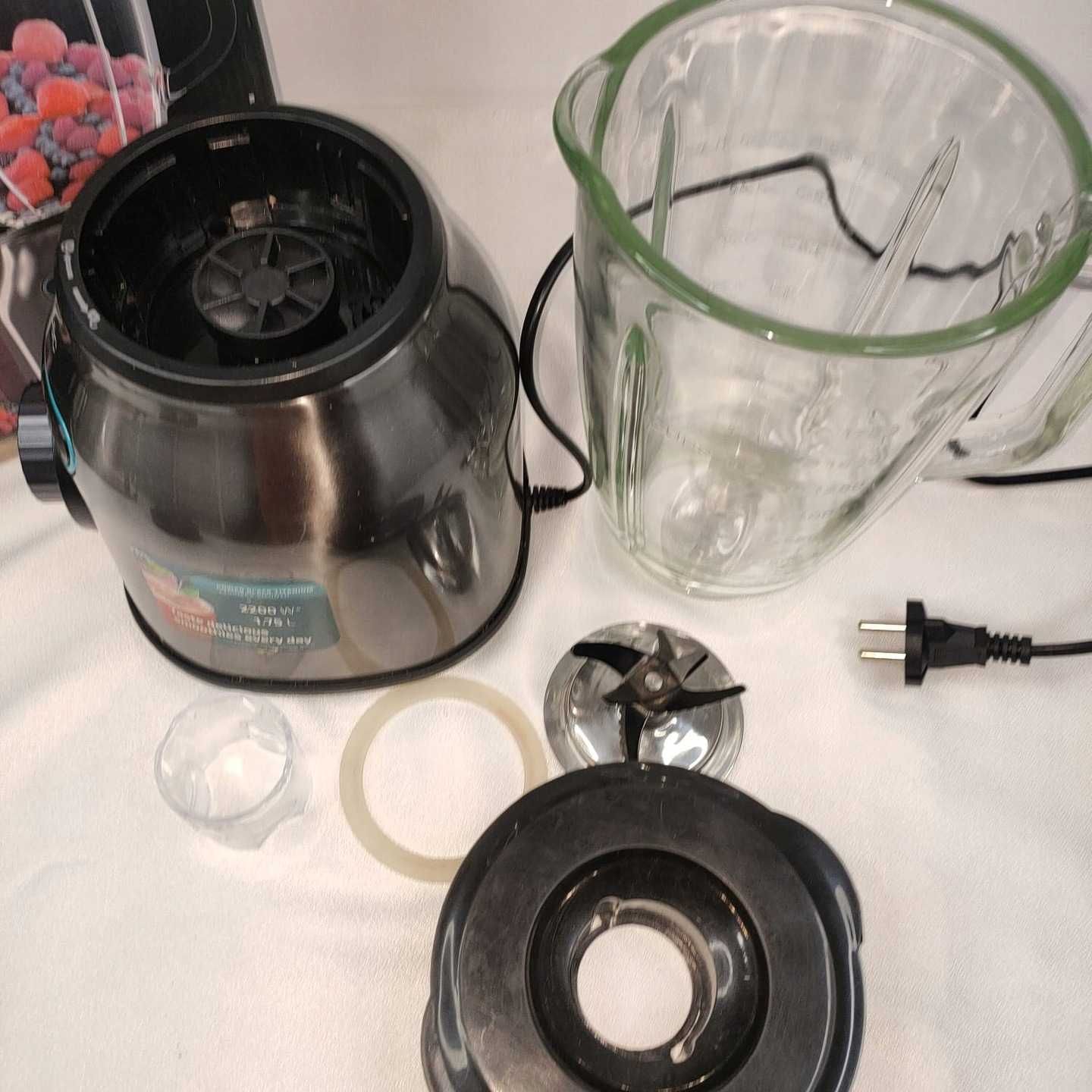 A293 Cecotec Blender stołowy Power Black Titanium 2200MAX Na części