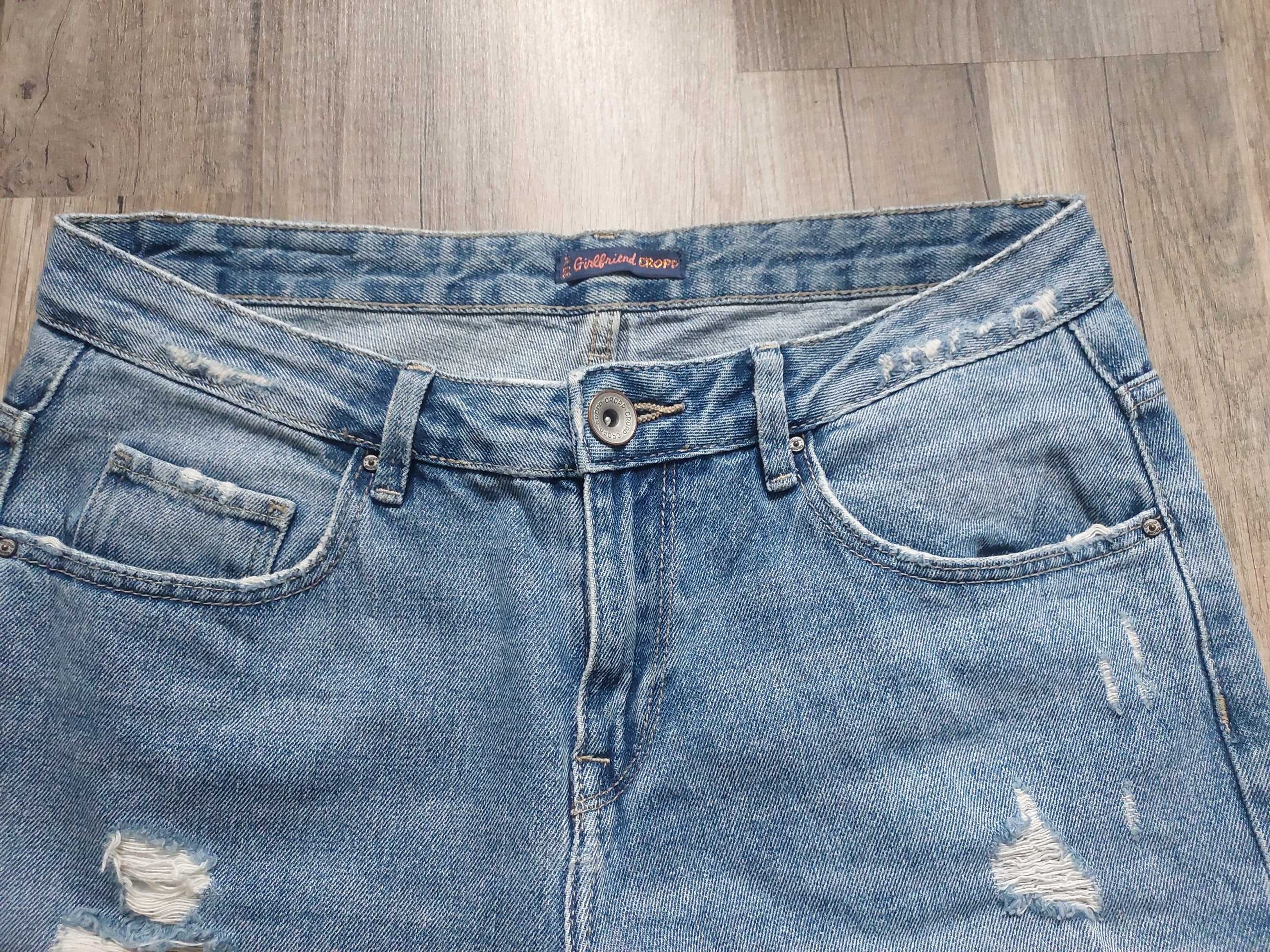 Spodnie jeansy Cropp 38