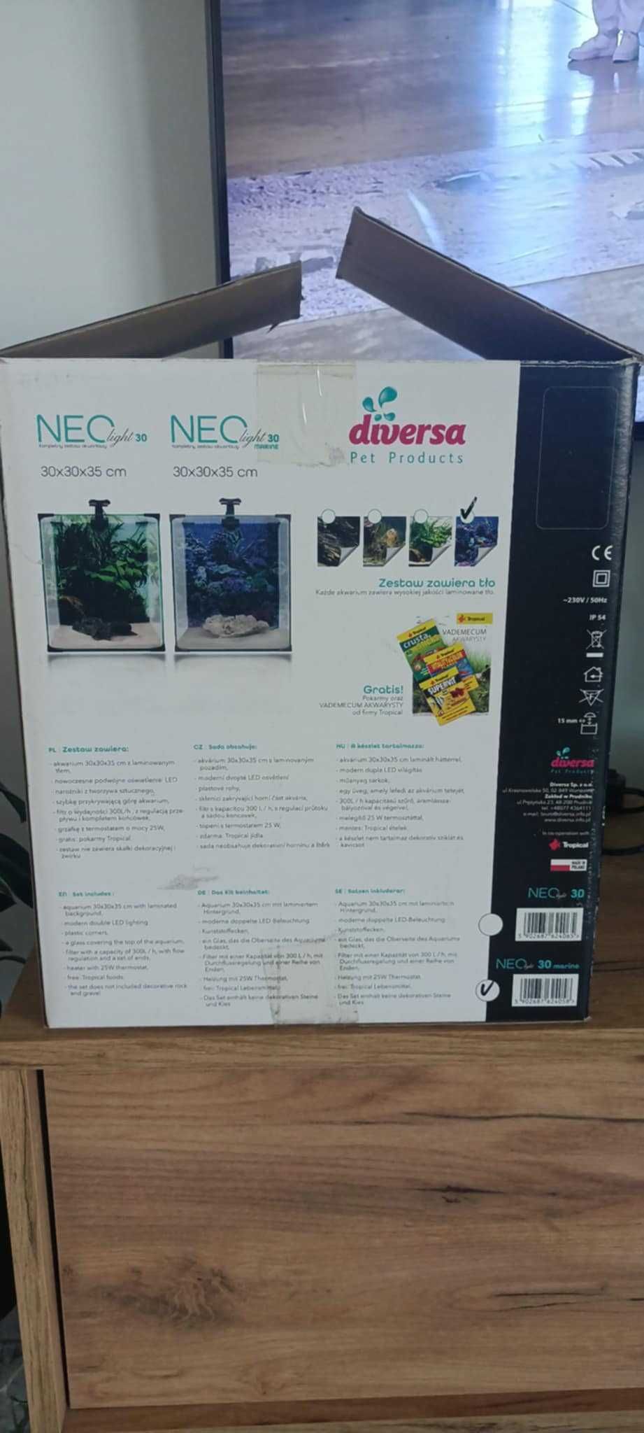 Zestaw akwariowy Neo Light 30L !Nysa!