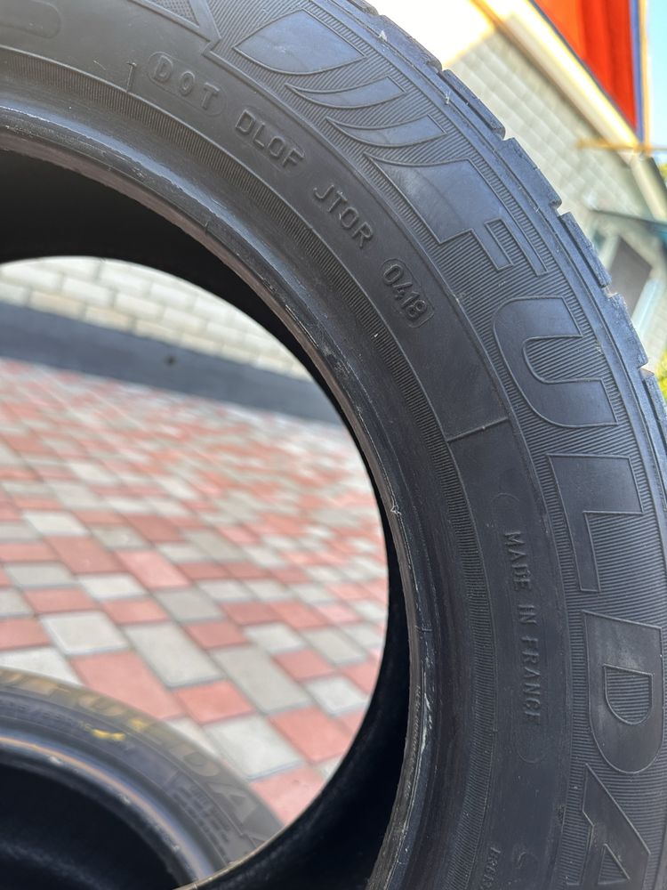 FULDA 205/55R16 пара літо б/у