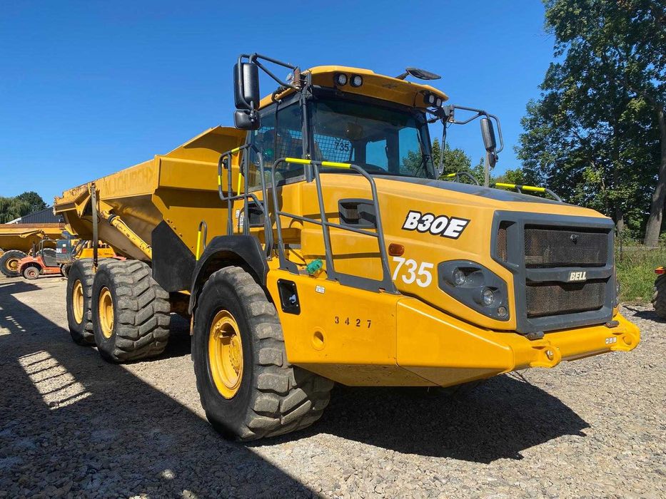 Wynajem Wozidła przegubowego  30 ton BELL B30E, B30D,  Terex 40 Ton