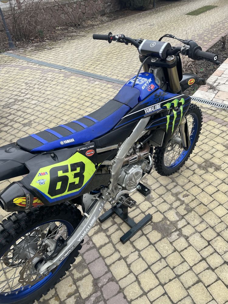 Кросовий мотоцикл Yamaha yz450f. 2019