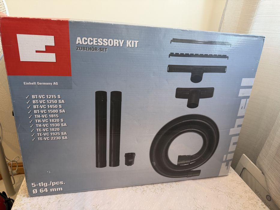 Conjunto de acessorios para aspirador