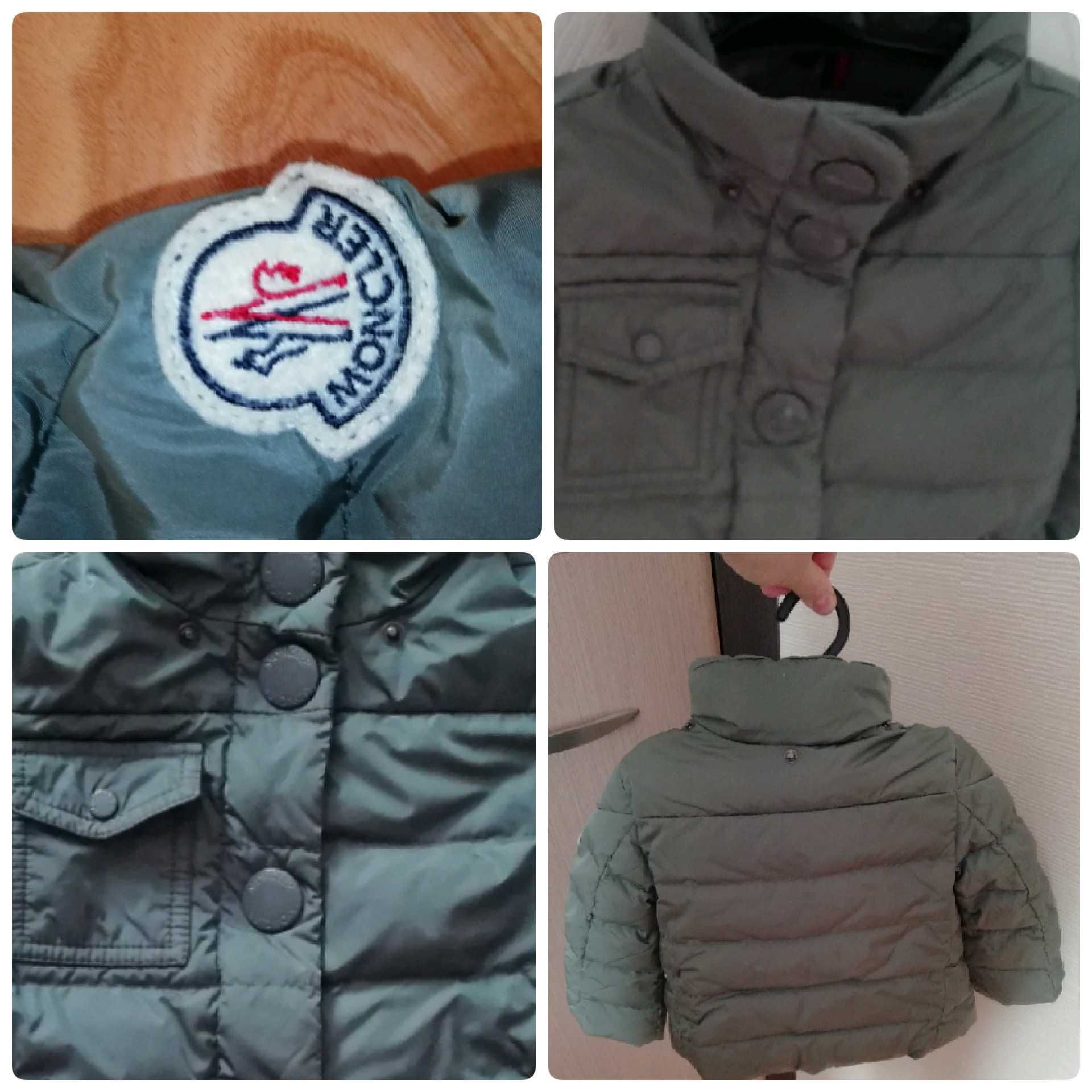 MONCLER. Деми куртка. 1,5-2,5 г. 86-92 р.