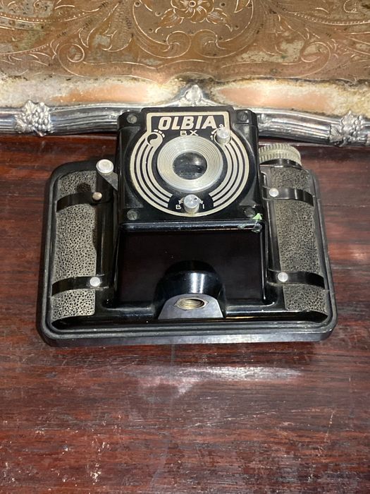 Máquina fotográfica Olbia BX 12,2 cm Anos 50