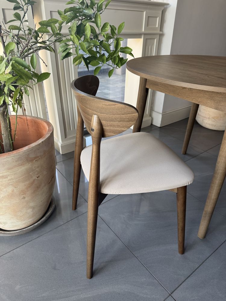 Stół FI 100 cm RÓŻNE WYBARWIENIA drewna