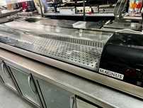 vitrine expositor refrigerada sushi