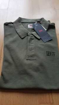 T-shirt Levis rozm S zielony NOWY