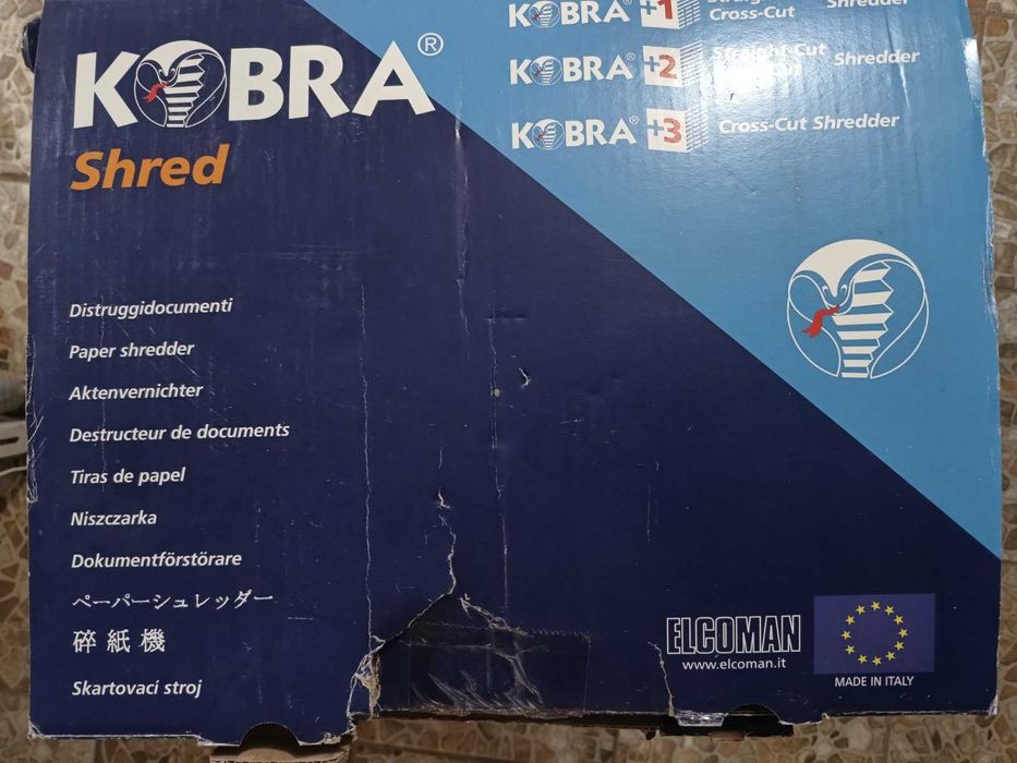 Шредер Kobra +3 СС4 Знищувач документів