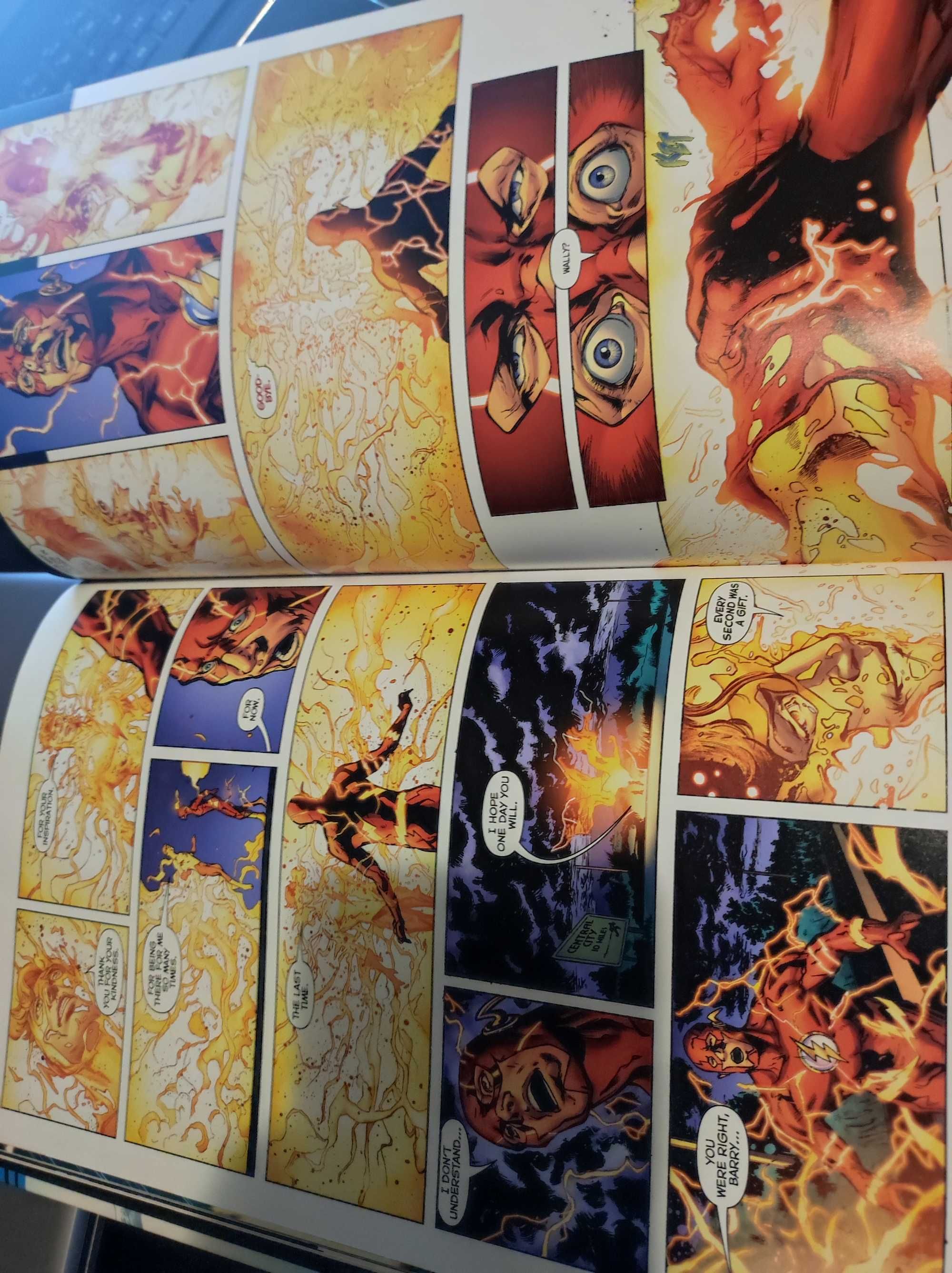 DC Universe Rebirth deluxe edition autografada