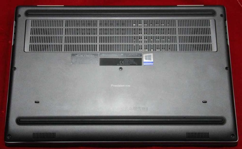 Ноутбук Dell 7540 Core i7 9 Gen 6 core | 32Gb| 1Tb | NVidia T2000 |4K