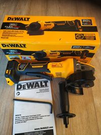 DeWALT аккумуляторная шлифмашинка  DCG416 ADVANTAGE FLEX VOLT болгарка