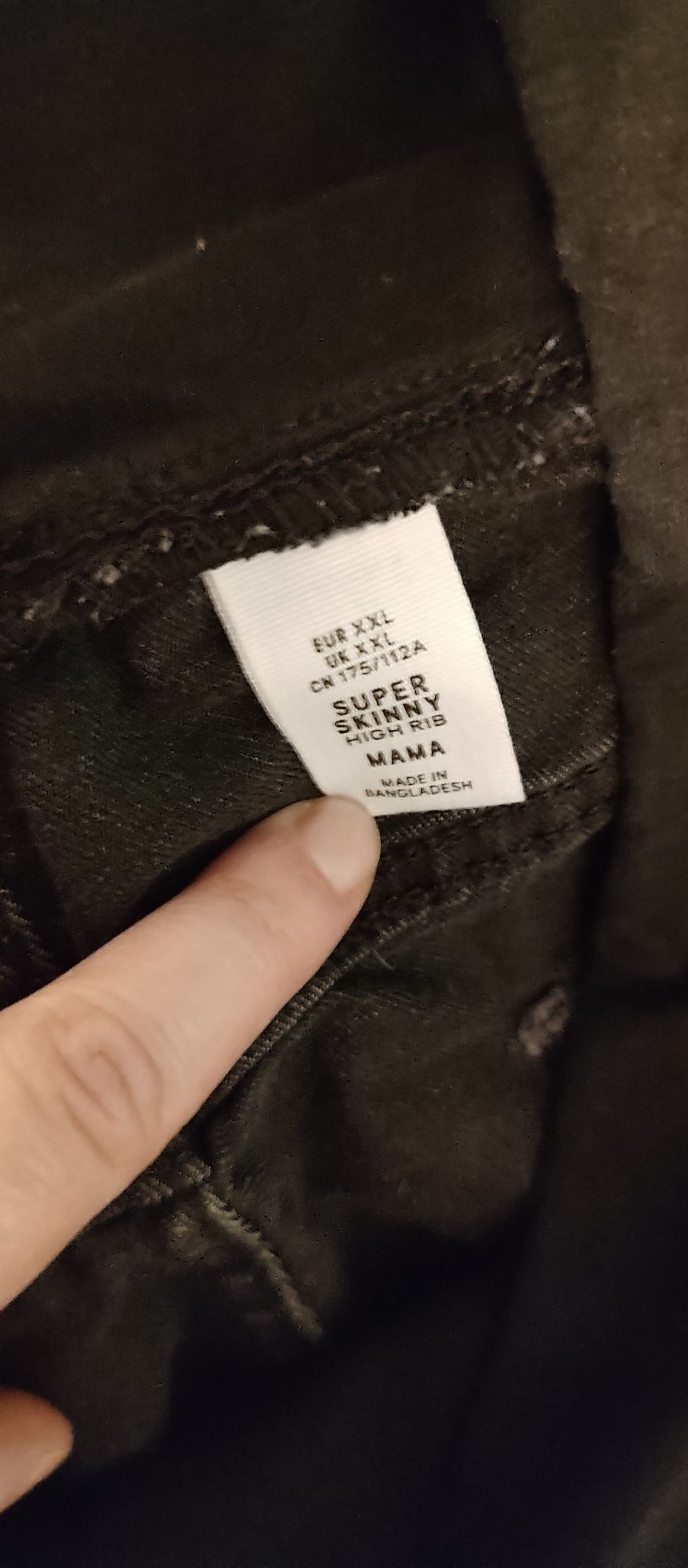 Spodnie ciążowe dresowe 3 pary h&m xl/xxl