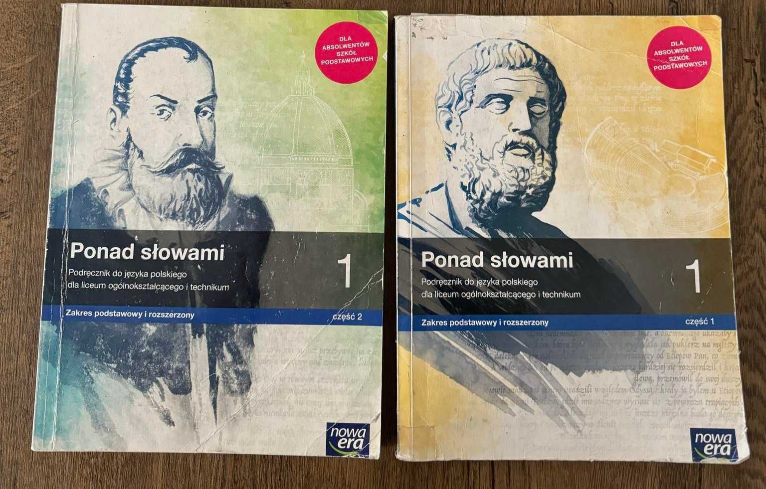 Ponad Słowami klasa 1 Liceum i Technikum
