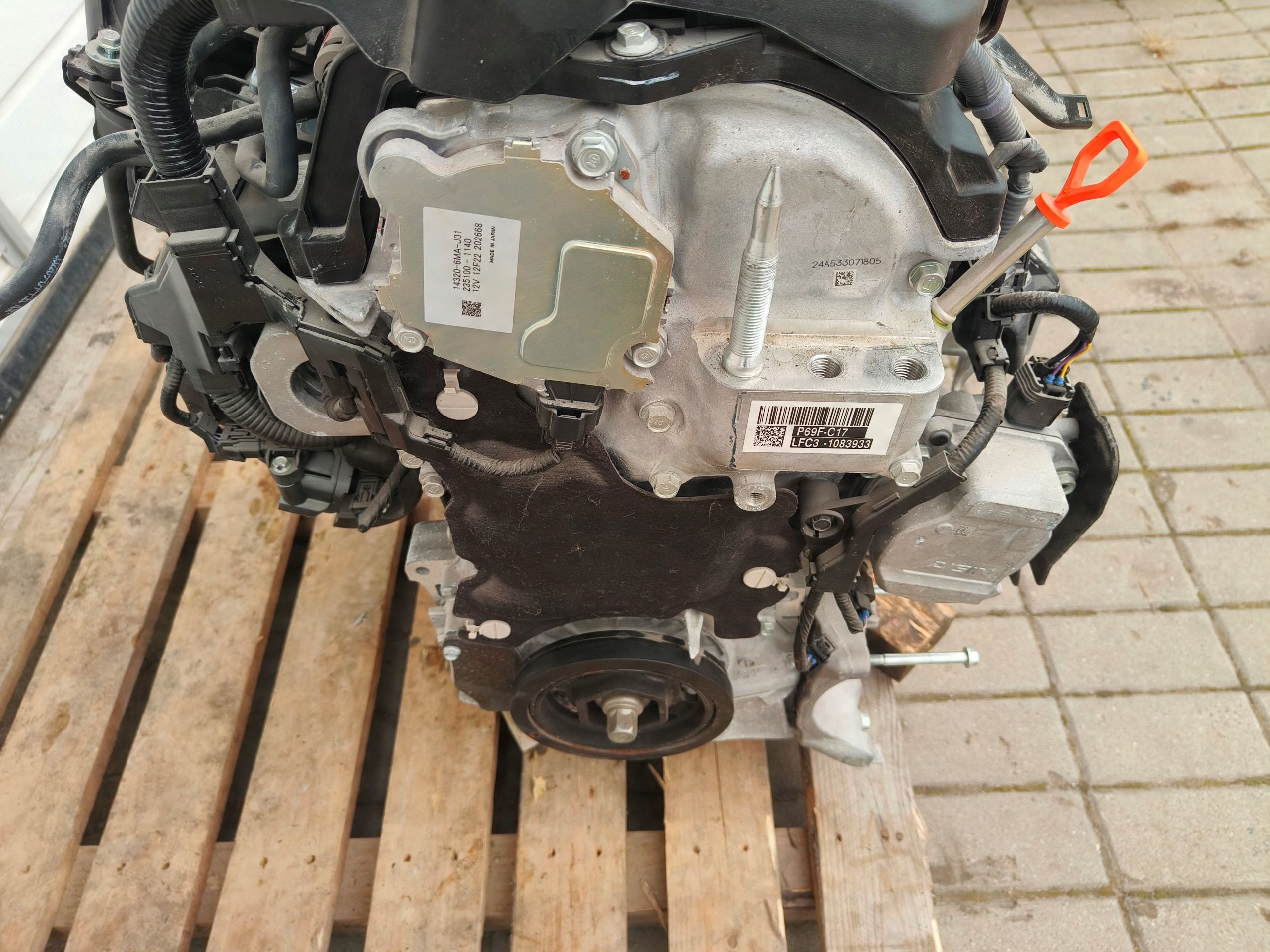 Honda Crv 2.0 Hybrid  Silnik LFC3 słupek Blok głowica wiązka Usa
