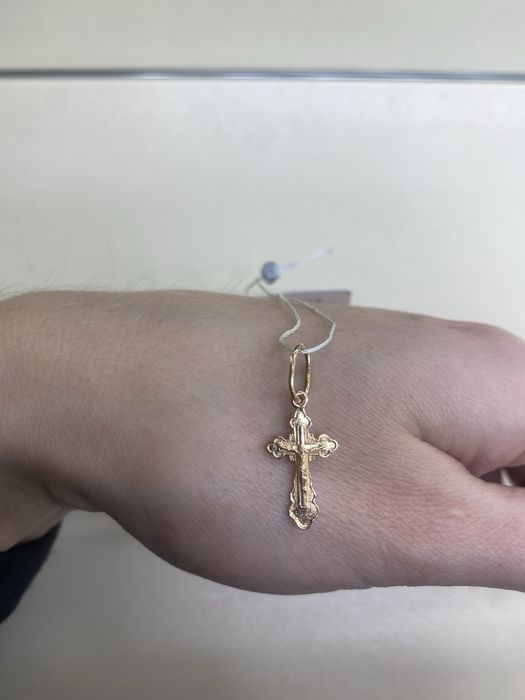 Хрестик золото 0,65 гр